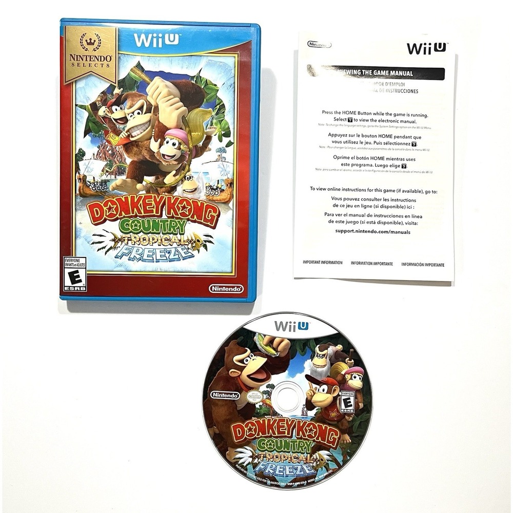 Nintendo Selects: Donkey Kong Country: Tropical Freeze (Nintendo Wii U, 2016)
